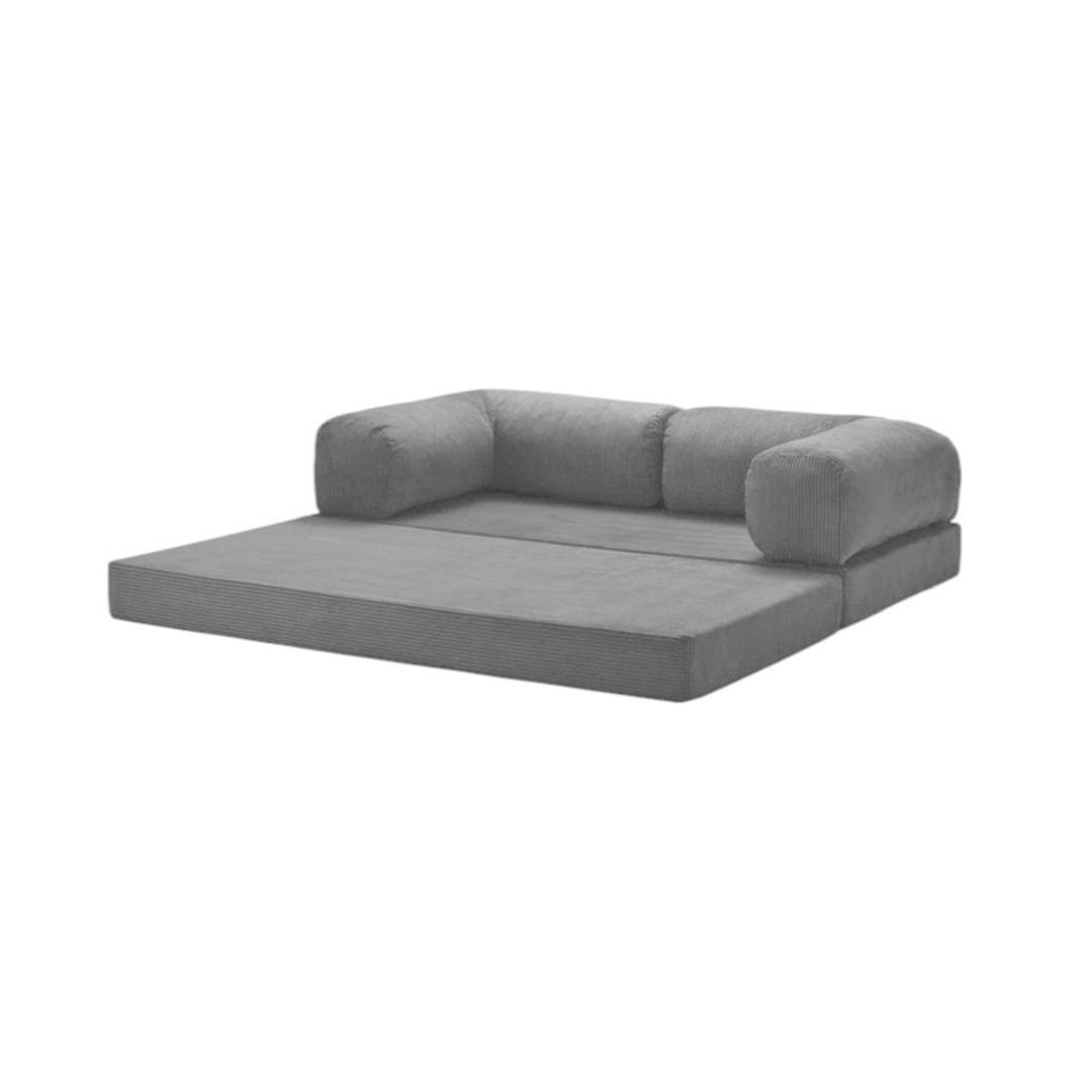 Teddy Sofa Love Seat - Dark Grey