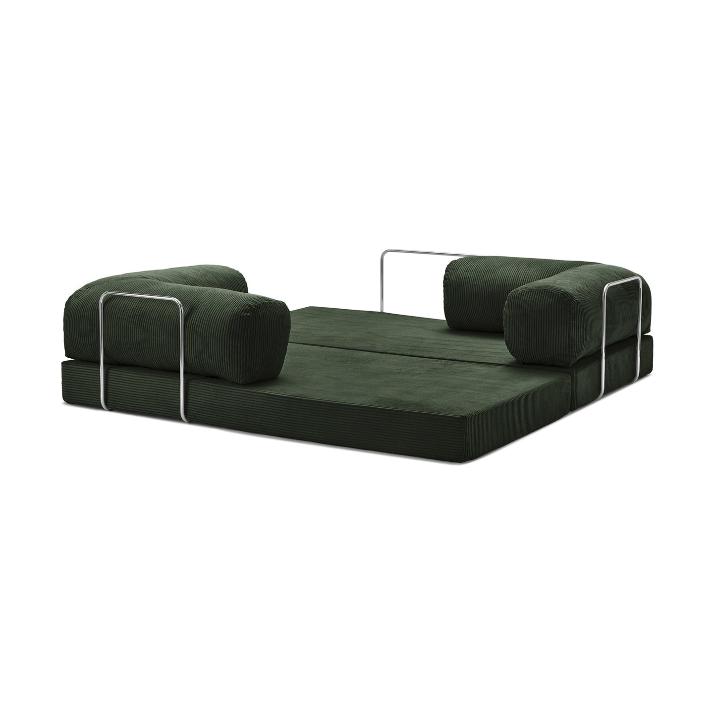 T-Sofa Love Seat - Emerald