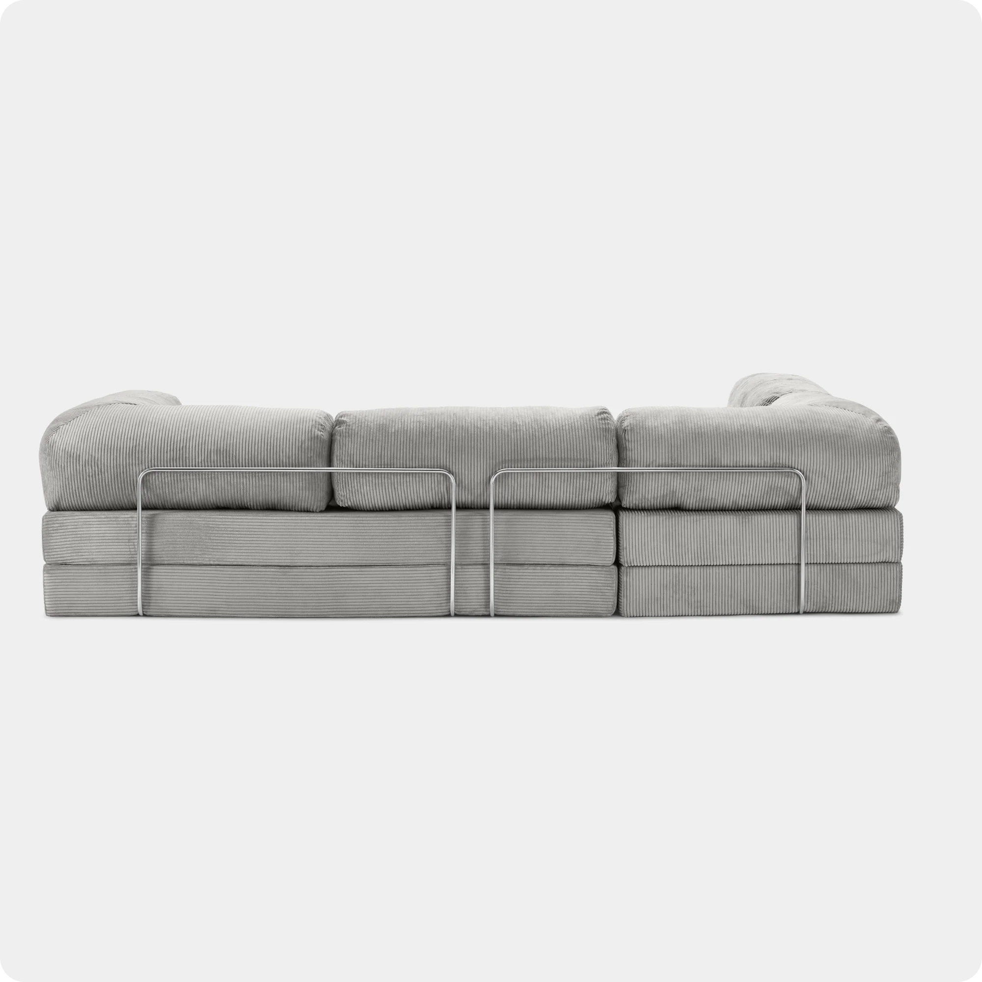 Teddy Lounge Sofa - Light Grey