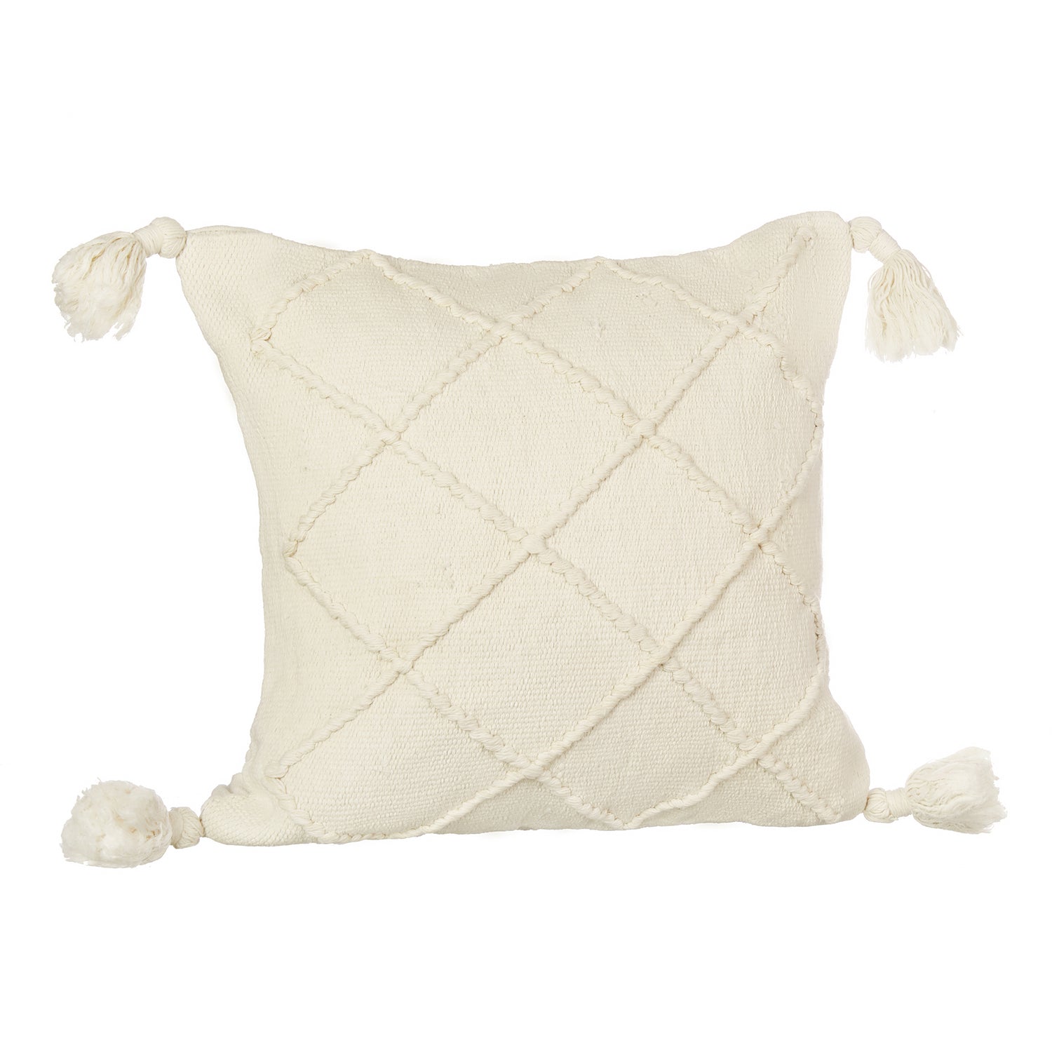 Frill Braided Cushion