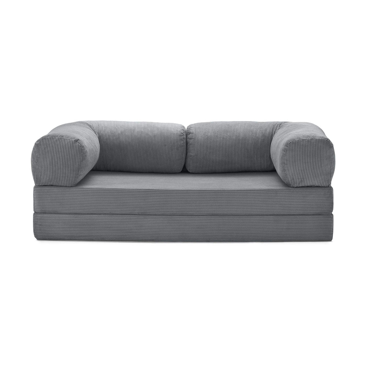 T-Sofa Love Seat - Dark Grey