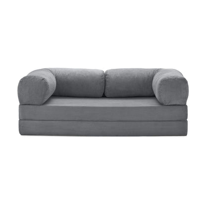 T-Sofa Love Seat - Dark Grey