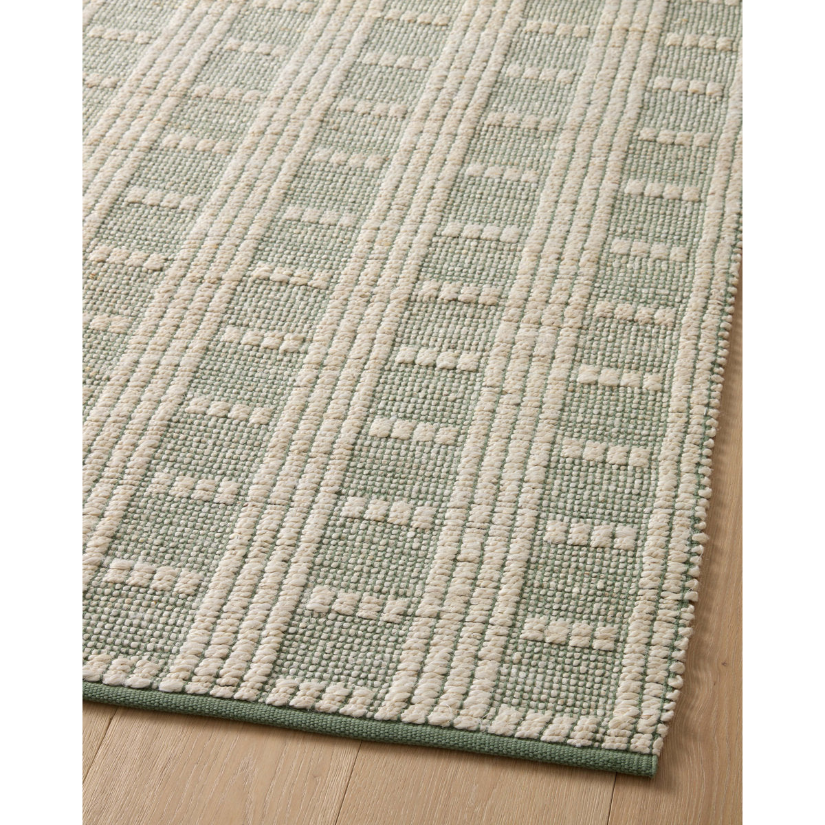 Green Strokes Rug