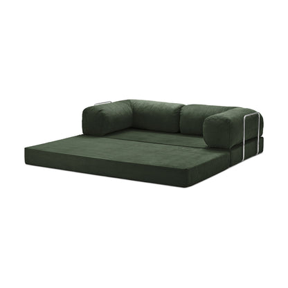 Teddy Sofa Love Seat - Emerald