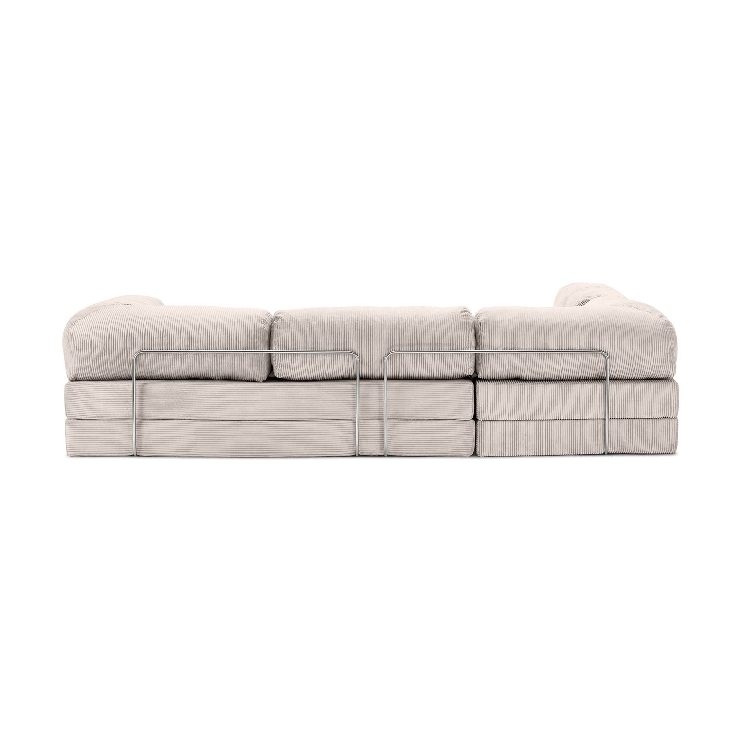 Teddy Sofa Open End L-Shape - Off white