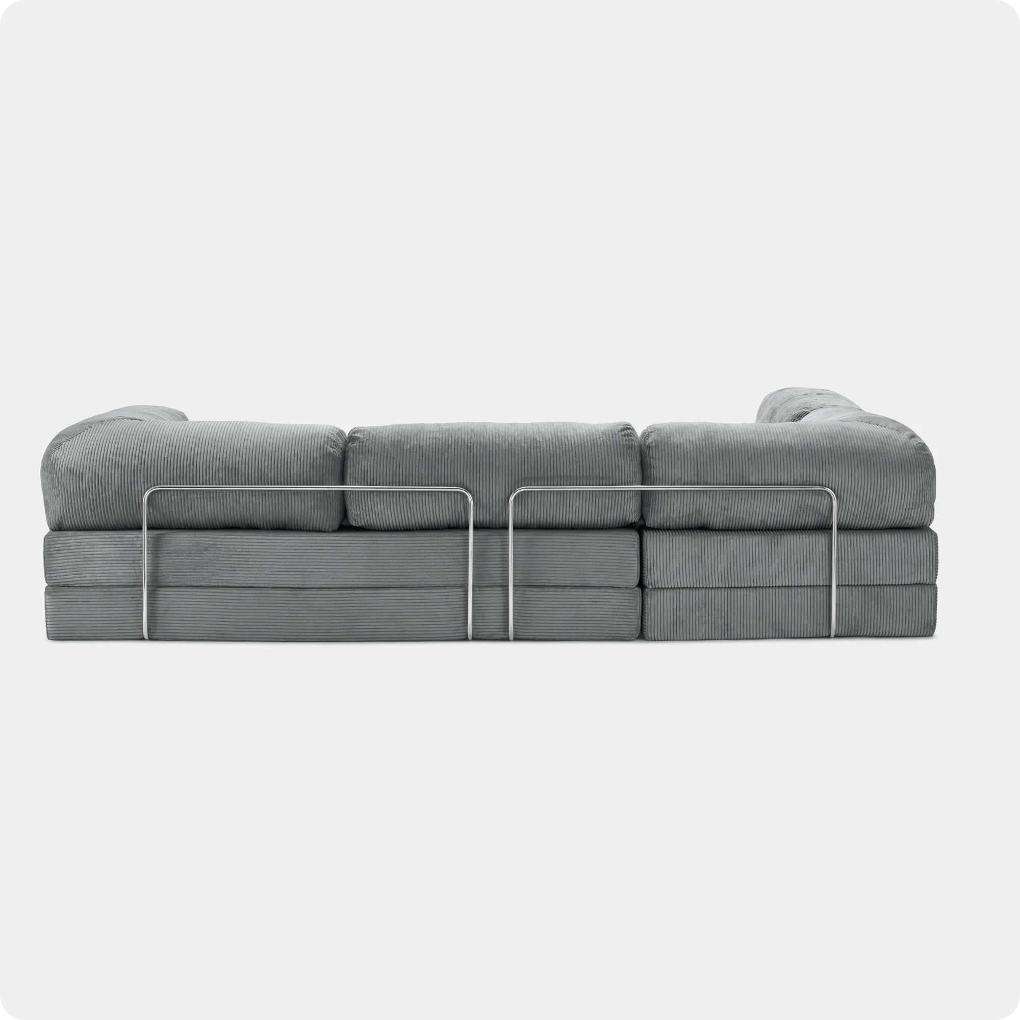 Teddy Lounge Sofa - Dark Grey