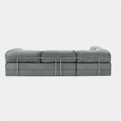 Teddy Lounge Sofa - Dark Grey