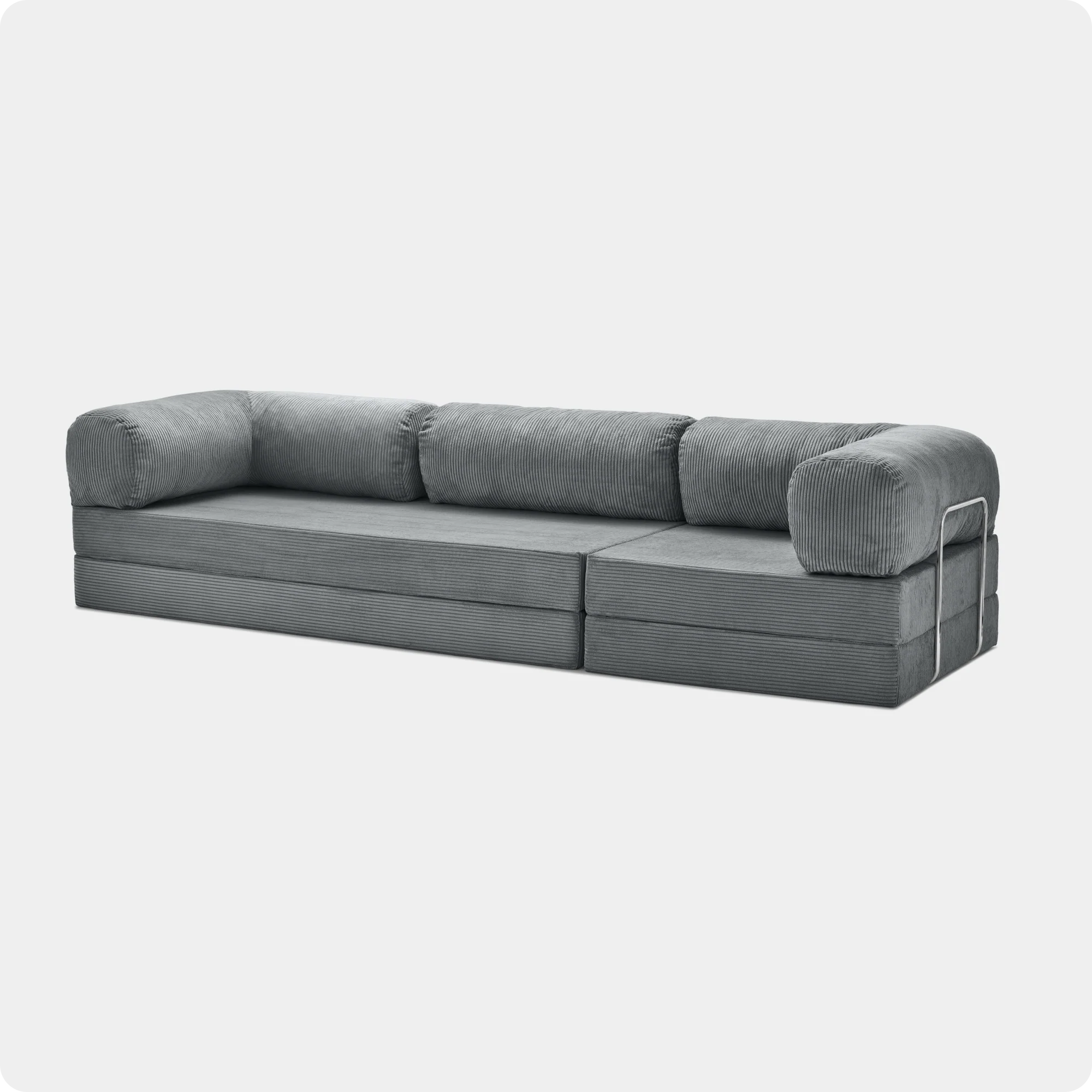 Teddy Lounge Sofa - Dark Grey