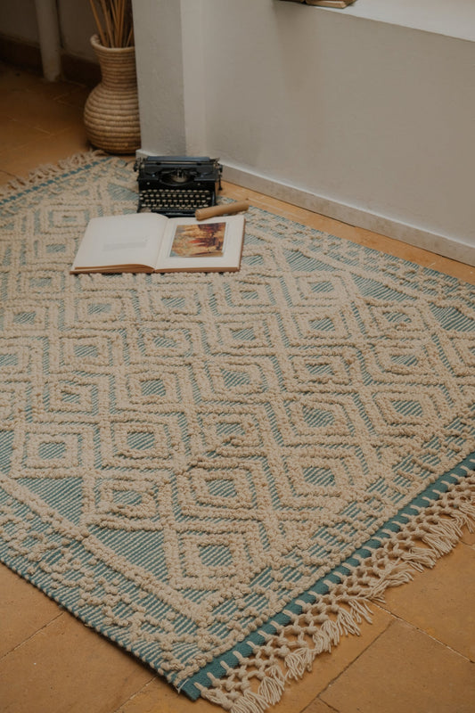 Blue Sage Rug - Bohowoodland