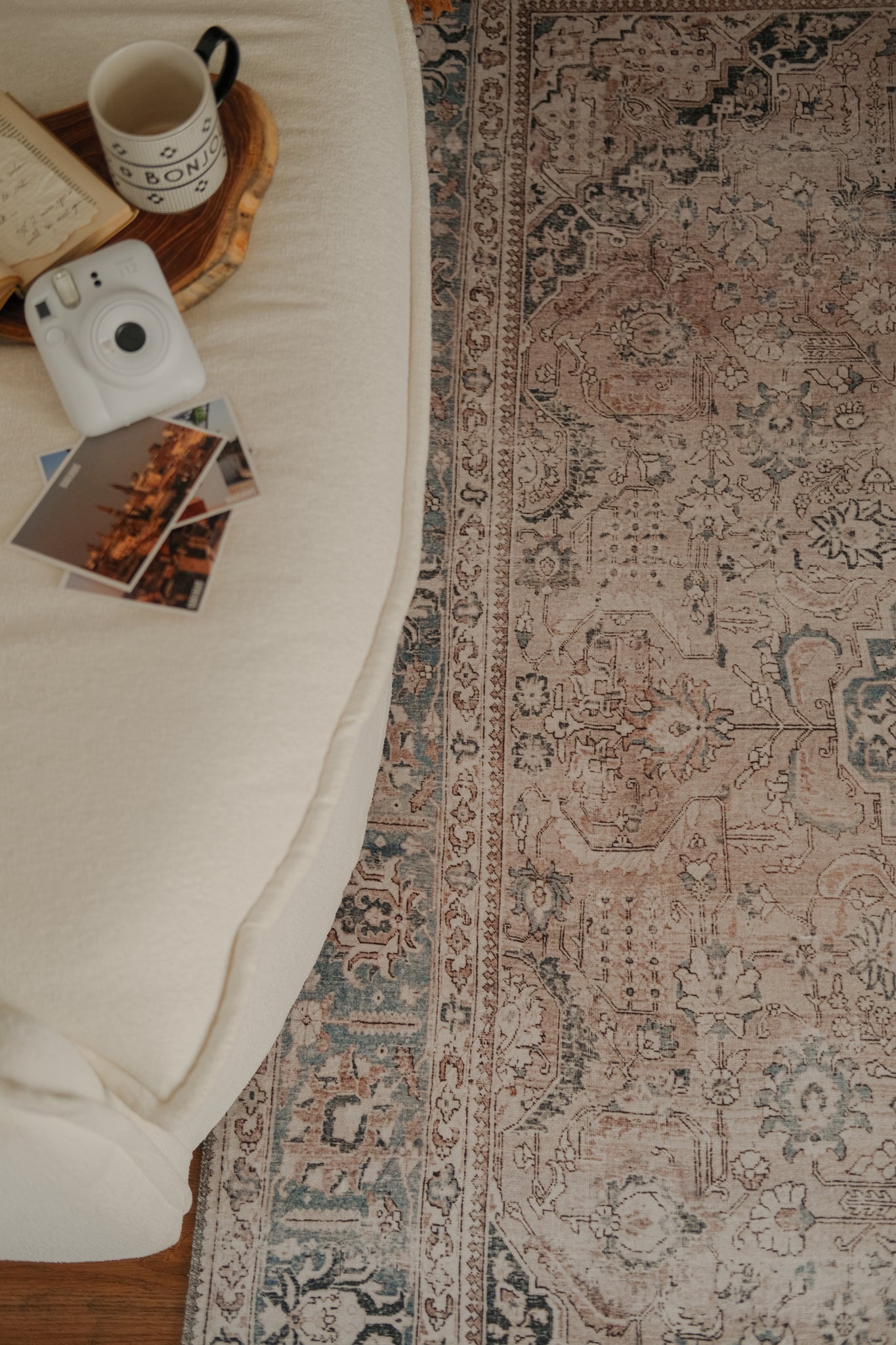 Azure Antique Rug- Medium Pile