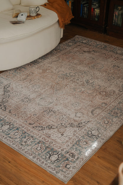 Azure Antique Rug- Medium Pile