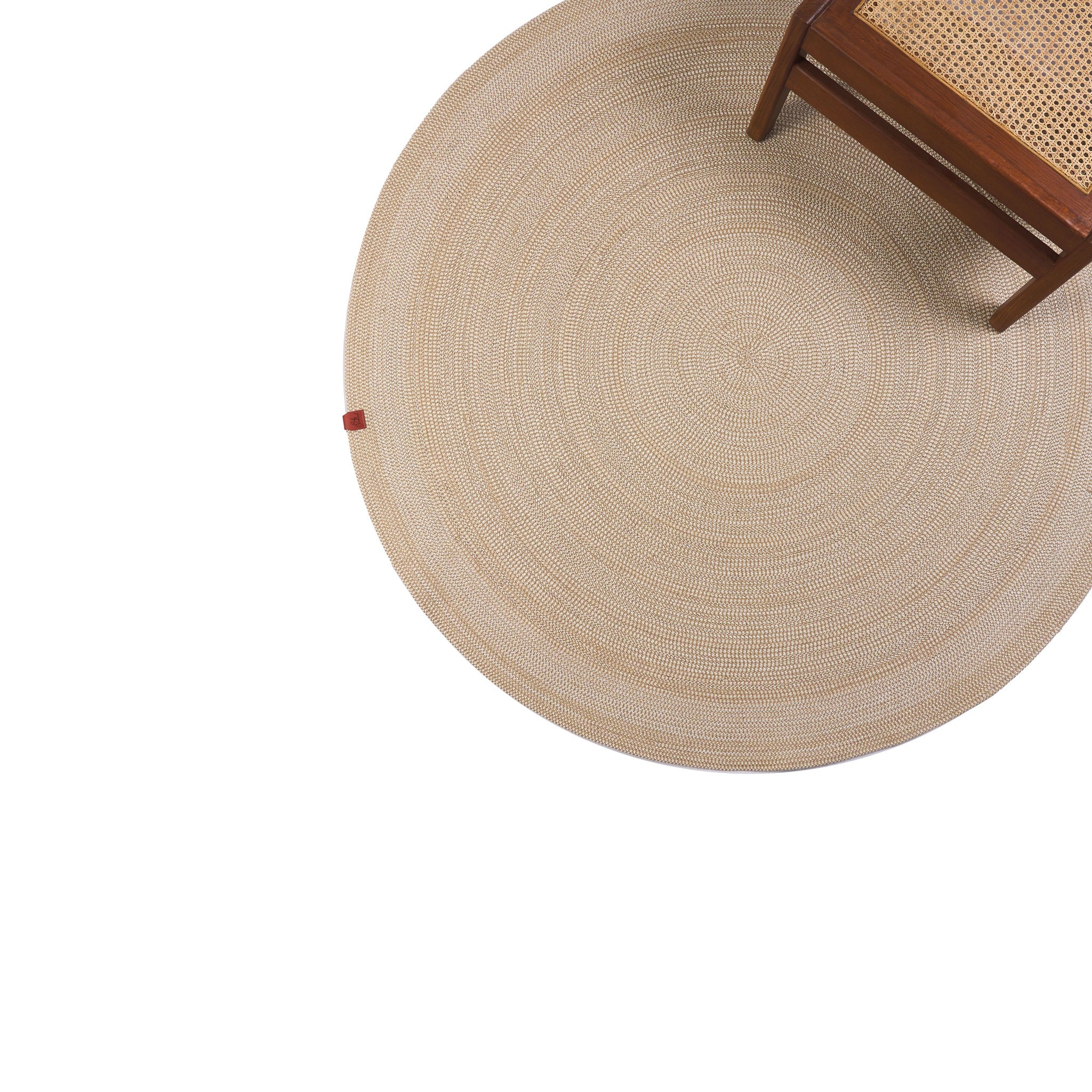 Jute &amp; Cotton Round Rug