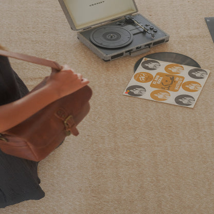 Dark Jute Rug - Bohowoodland