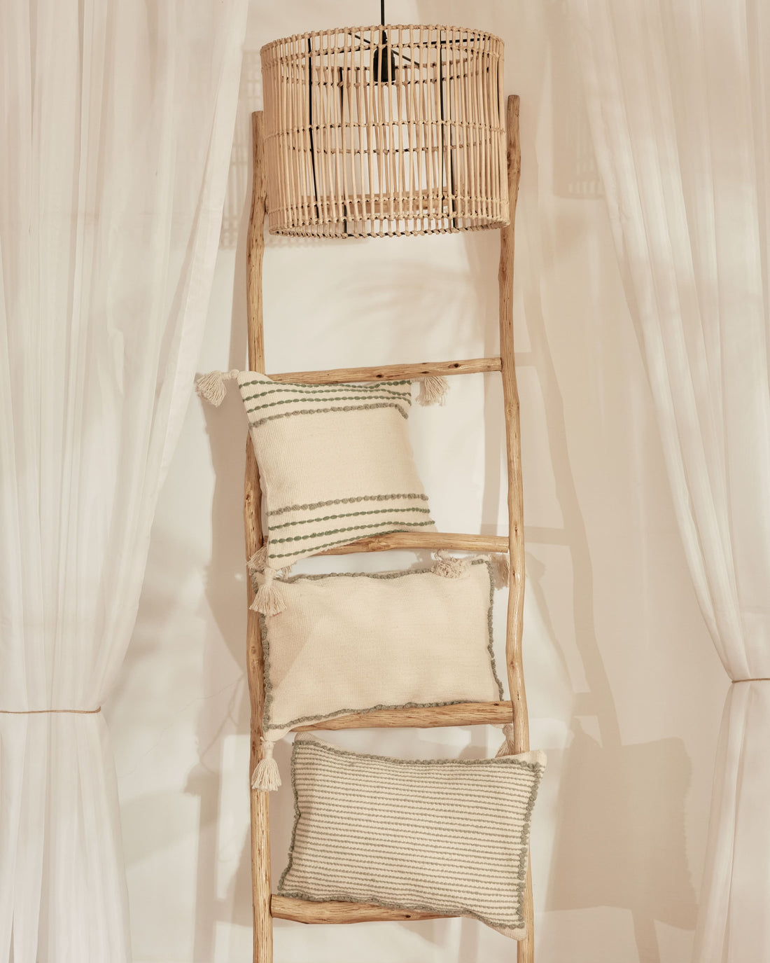 Jade Cushion Covers Set - Set of 3 - Bohowoodland