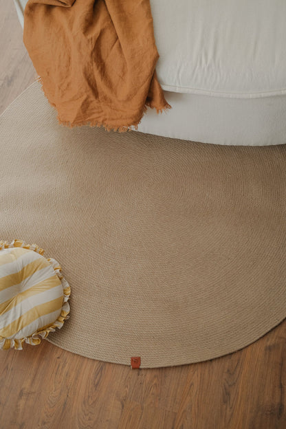 Jute Round Rug - Bohowoodland
