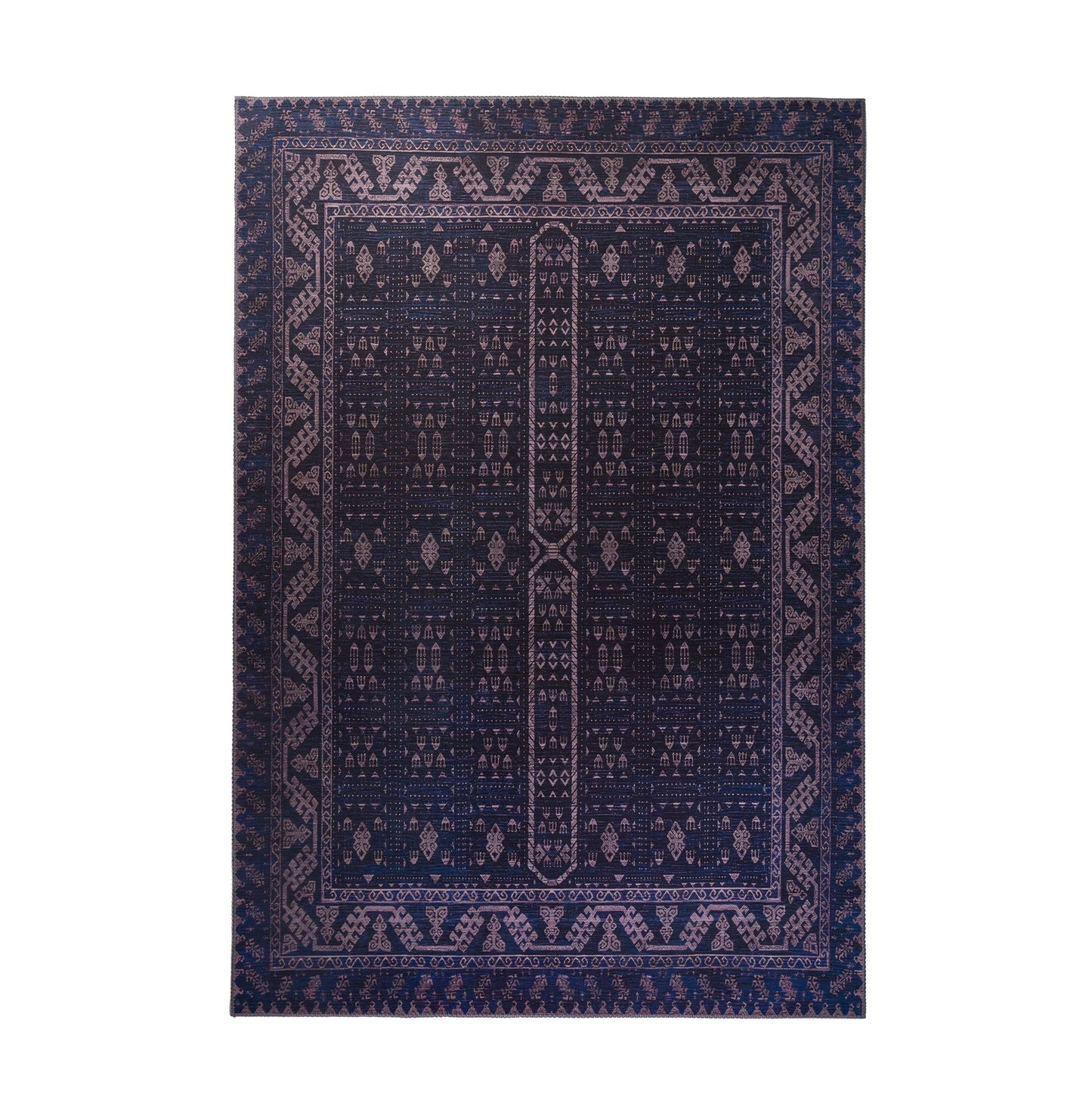 Kerman Navy Rug - Bohowoodland