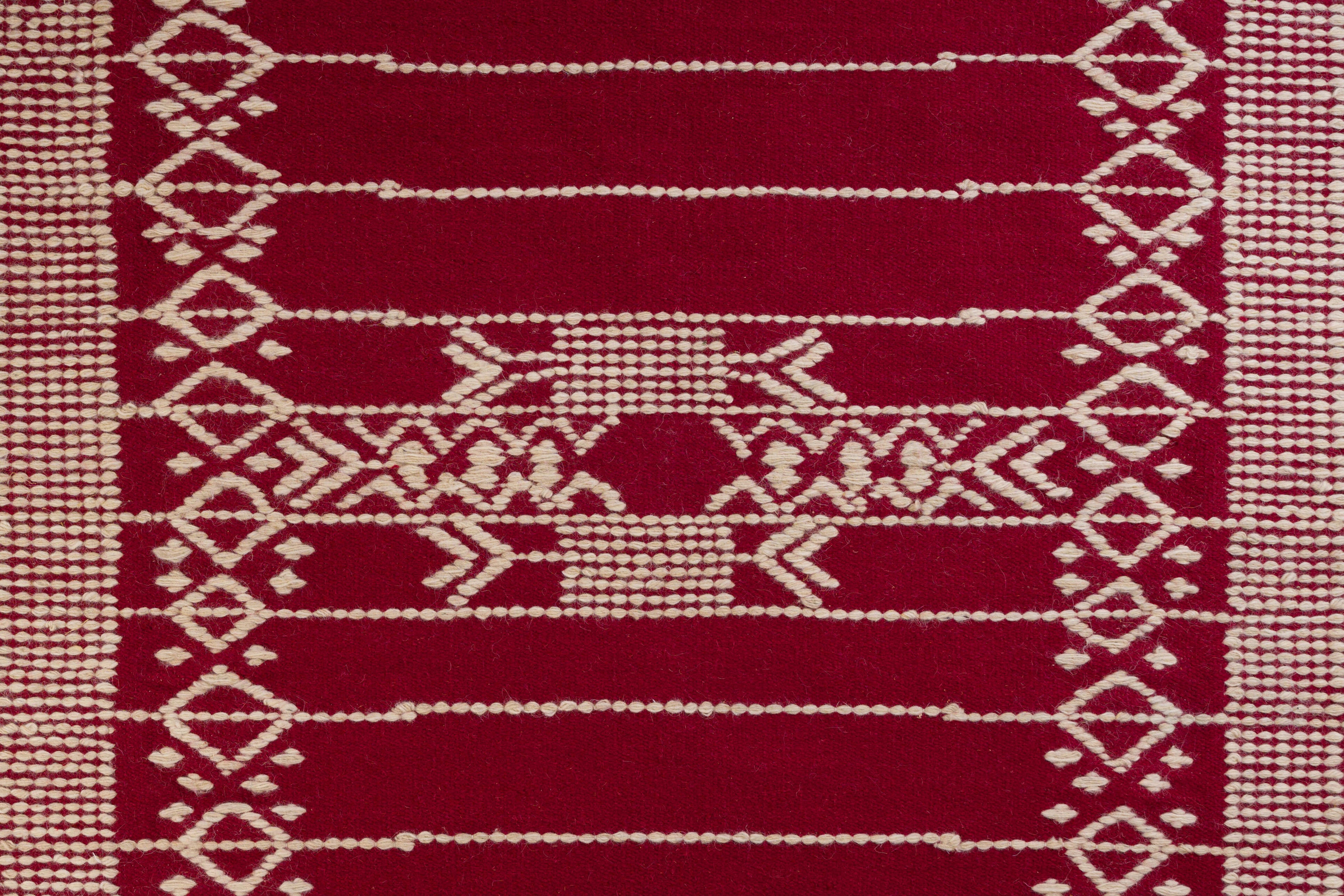 Marrakech Rug - Burgundy - Bohowoodland