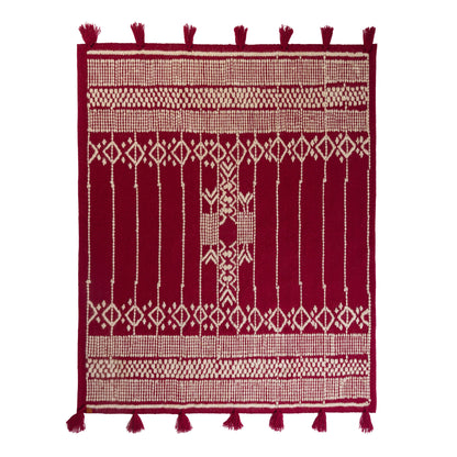 Marrakech Rug - Burgundy - Bohowoodland
