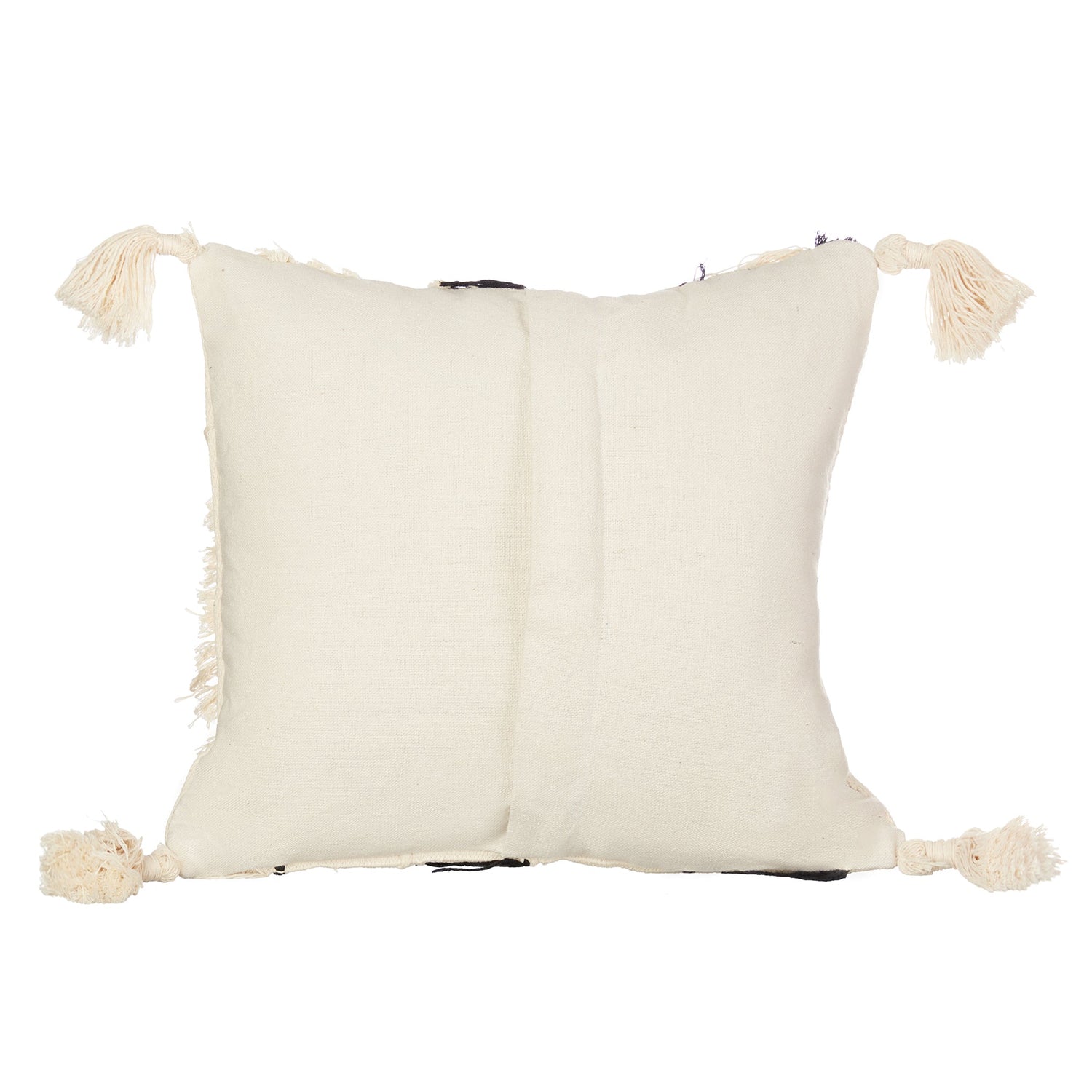 Black &amp; white Tufted Cushion - Bohowoodland