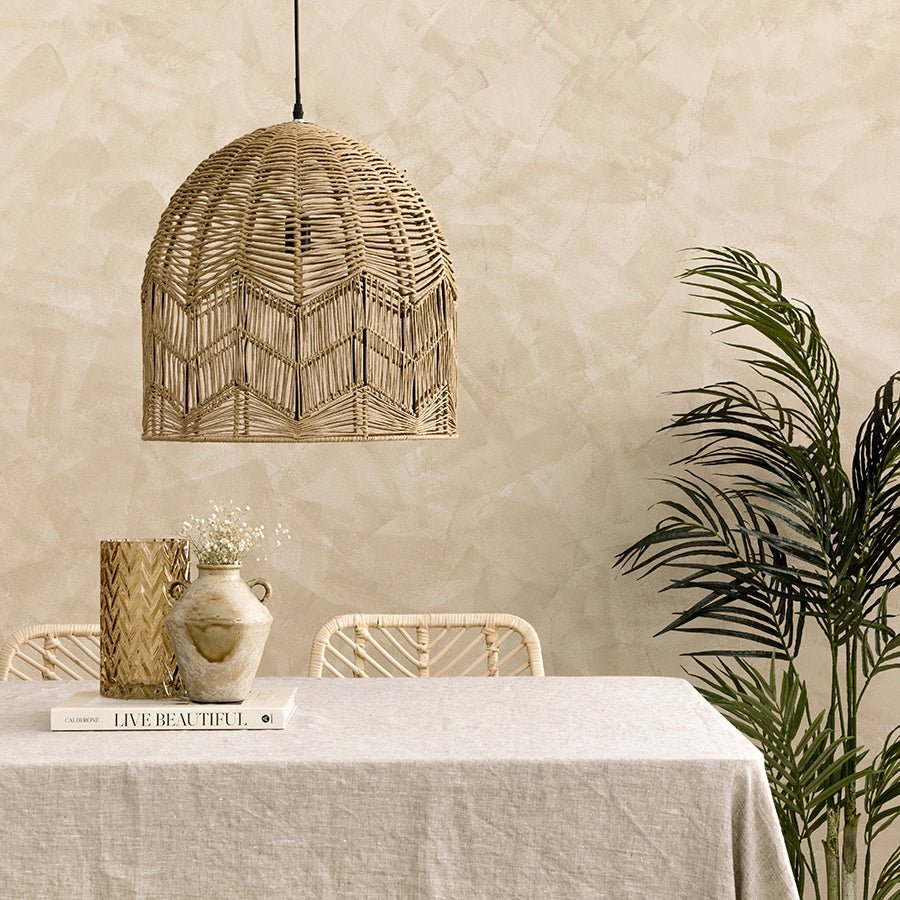Rattan lamp Pendant - Bohowoodland