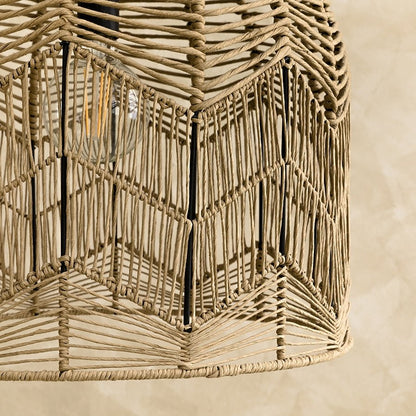Rattan lamp Pendant - Bohowoodland