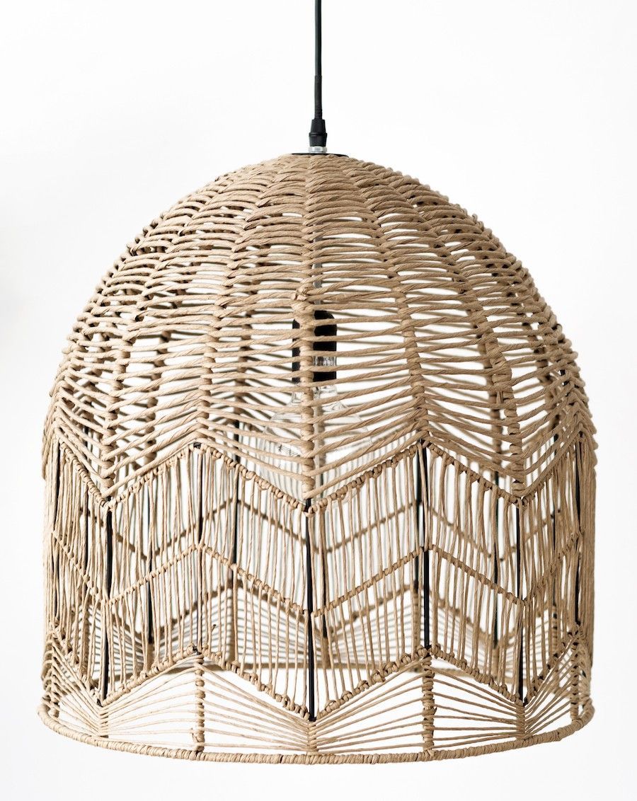 Rattan lamp Pendant - Bohowoodland