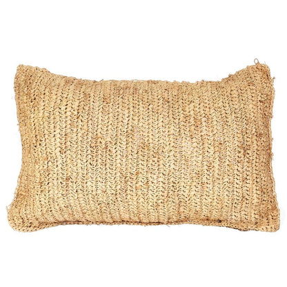 Rectangle Raffia Cushion - Bohowoodland
