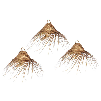 Sun-Hat Lampshade Set (Set of 3) - Bohowoodland