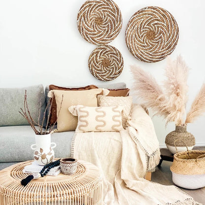 Zigzag Wall Basket Set - Bohowoodland