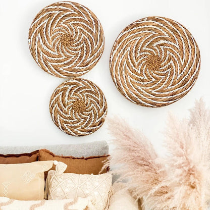 Zigzag Wall Basket Set - Bohowoodland