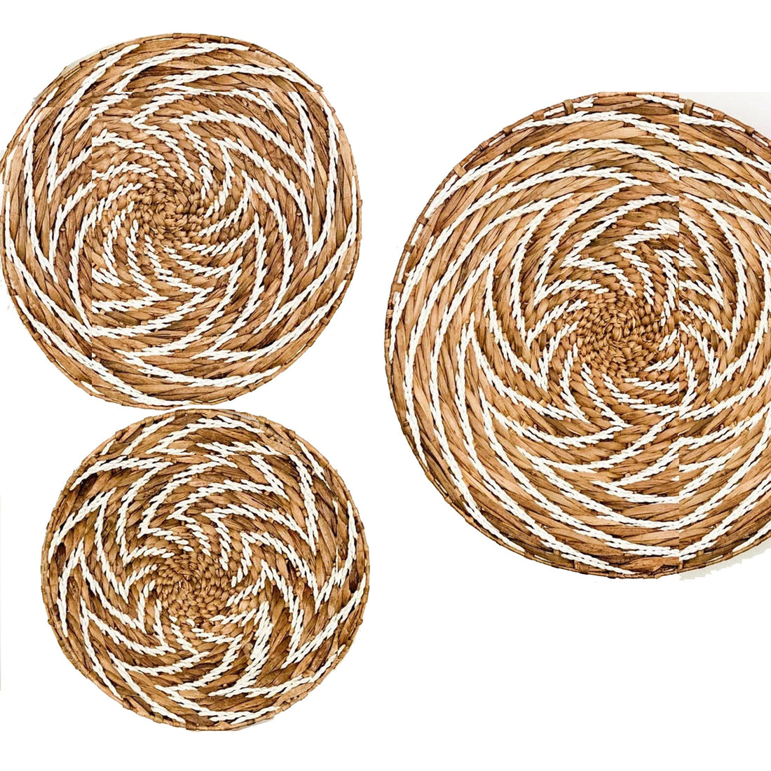 Zigzag Wall Basket Set - Bohowoodland