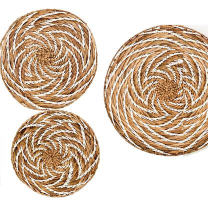 Zigzag Wall Basket Set - Bohowoodland